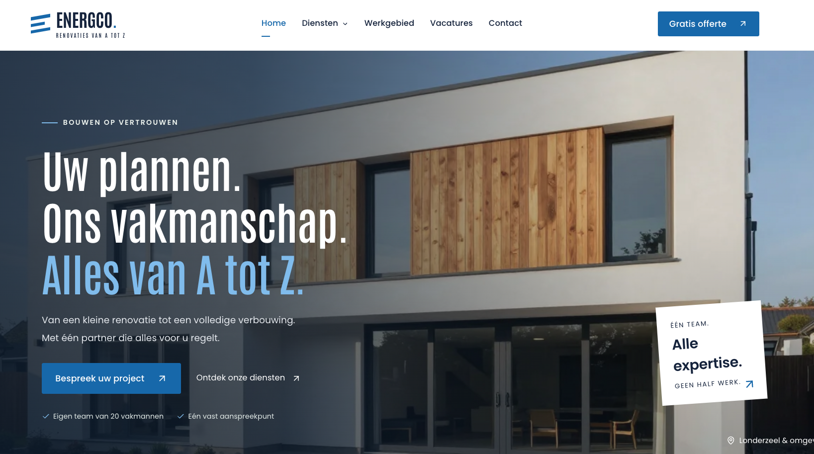 Een rebranding voor Energco uit Londerzeel